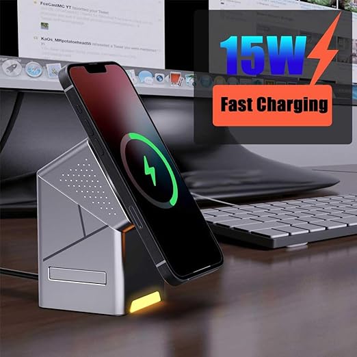 New Generation 3-in-1 Magnetic Wireless Charger