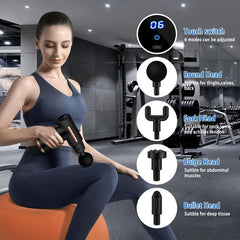 Compact Power Portable Mini Massager Gun for Ultimate Body Relaxation & Pain Relief - CY-007 - Random Color
