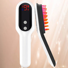 Electric Scalp Massager Comb – Magnetic Therapy Hair Growth Brush