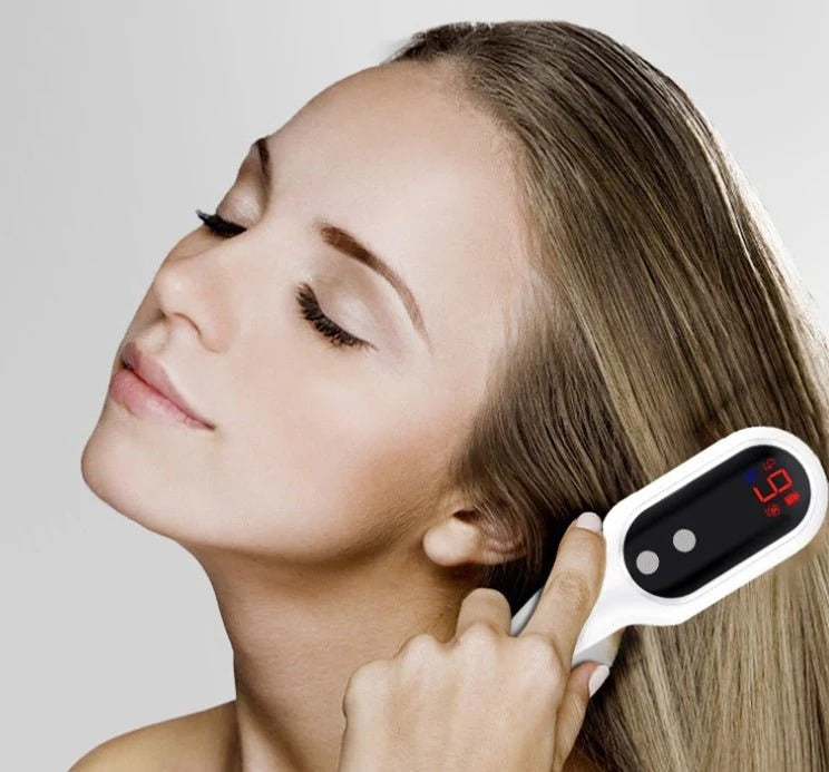 Electric Scalp Massager Comb – Magnetic Therapy Hair Growth Brush