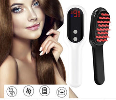 Electric Scalp Massager Comb – Magnetic Therapy Hair Growth Brush