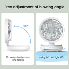 🌀 Portable Wall Fan – Cool Comfort Anywhere