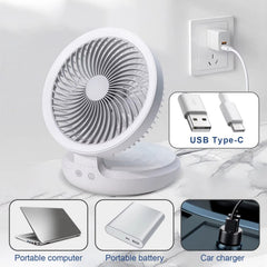 🌀 Portable Wall Fan – Cool Comfort Anywhere